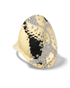 Кольцо Stardust из желтого золота с бриллиантом Ippolita