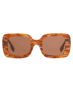 Солнцезащитные очки в квадратной оправе Burberry
