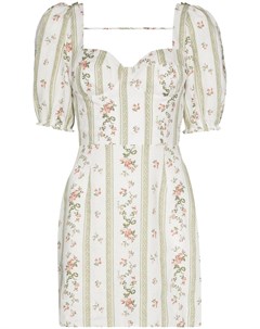 Платье мини Spring с цветочным принтом Reformation