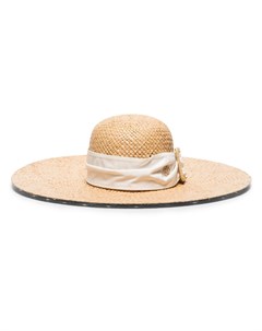 Шляпа Blanche с пряжкой Maison michel