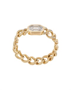 Кольцо Illusion из желтого золота с бриллиантами Shay