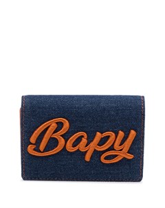 Джинсовый кошелек с тисненым логотипом Bapy by *a bathing ape®