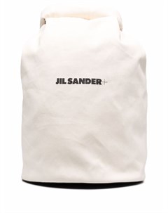 Большой рюкзак с логотипом Jil sander