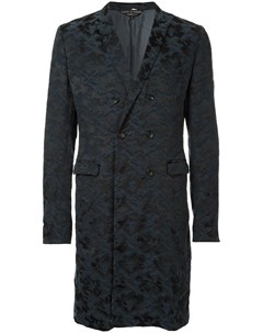 Однобортное пальто с камуфляжным узором Comme des garçons pre-owned