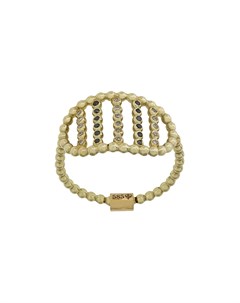 Кольцо Chevaliere Cage из желтого золота с бриллиантами Savoir joaillerie
