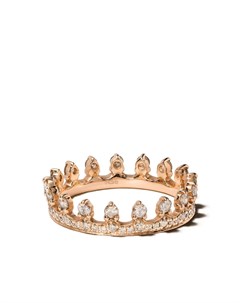 Кольцо Crown из розового золота с бриллиантами Annoushka