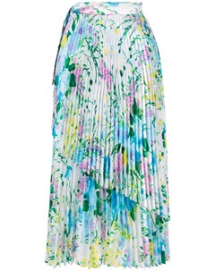 Плиссированная юбка с цветочным принтом Richard quinn