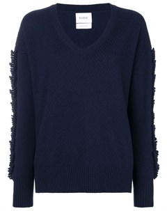 Кашемировый пуловер Troisieme Dimension с V образным вырезом Barrie