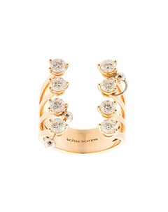 Золотое кольцо с бриллиантами Delfina delettrez