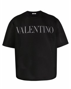 Сетчатая футболка с логотипом Valentino