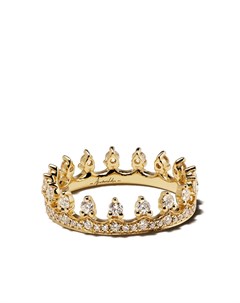 Кольцо Crown из желтого золота с бриллиантами Annoushka