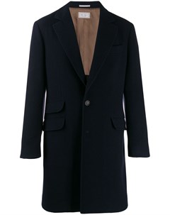 Однобортное кашемировое пальто Brunello cucinelli