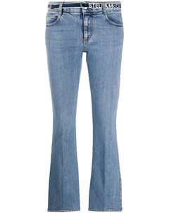 Укороченные джинсы с заниженной талией Stella mccartney