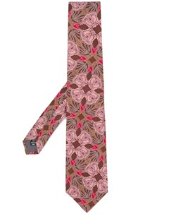 Жаккардовый галстук 1990 х годов Gianfranco ferré pre-owned