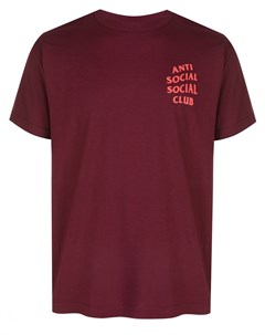 Футболка с логотипом Anti social social club