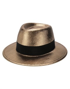 Шляпа трилби с эффектом металлик Saint laurent