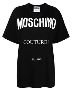 Футболка оверсайз Couture Moschino