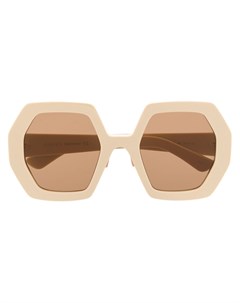Солнцезащитные очки в массивной семиугольной оправе Gucci eyewear