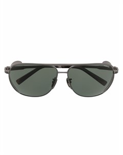 Солнцезащитные очки авиаторы с тисненым логотипом Chopard eyewear