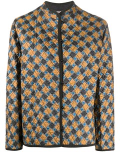 Стеганая куртка с геометричным узором Yves saint laurent pre-owned