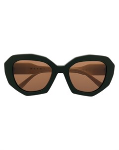 Солнцезащитные очки Edge в массивной оправе Marni eyewear