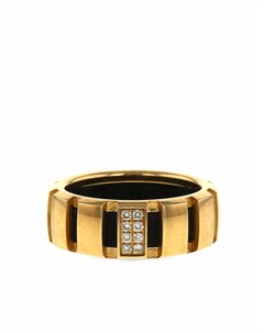 Кольцо Class One 2000 х годов из желтого золота с бриллиантами Chaumet