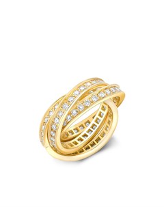 Кольцо Present Day 1961 го года из желтого золота с бриллиантами Cartier