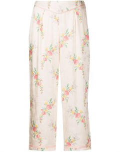 Укороченные брюки Ines с цветочным принтом Morgan lane