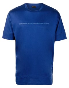 Многослойная футболка с логотипом Emporio armani