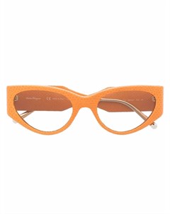 Солнцезащитные очки в оправе кошачий глаз Salvatore ferragamo eyewear