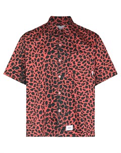 Рубашка с короткими рукавами и леопардовым принтом Wtaps