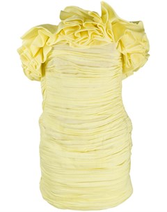 Платье мини Emanuelle с оборками Nervi