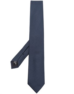 Фактурный шелковый галстук Giorgio armani