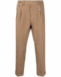 Укороченные брюки со складками Manuel ritz