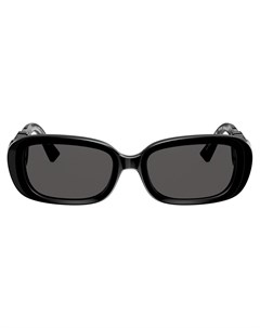 Солнцезащитные очки в овальной оправе с логотипом VLogo Valentino eyewear