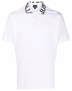 Рубашка поло с логотипом на воротнике Just cavalli