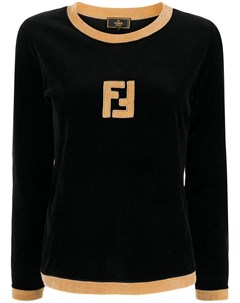 Толстовка 1990 х годов логотипом FF Fendi pre-owned