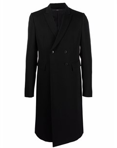 Двубортное шерстяное пальто Sapio