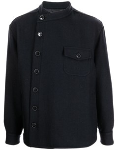Шерстяная куртка асимметричного кроя Giorgio armani