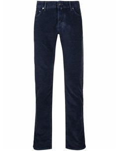 Прямые джинсы с контрастной строчкой Jacob cohen