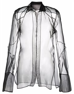 Прозрачная рубашка с длинными рукавами Nensi dojaka