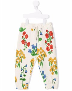 Спортивные брюки с цветочным принтом Mini rodini