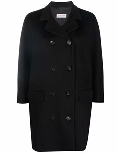 Двубортное шерстяное пальто Alberto biani