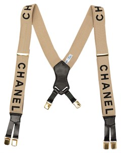 Подтяжки 1997 х годов с логотипом Chanel pre-owned