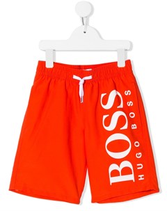 Шорты с кулиской и логотипом Boss kidswear
