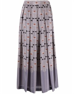 Плиссированная юбка с цветочным принтом Alysi