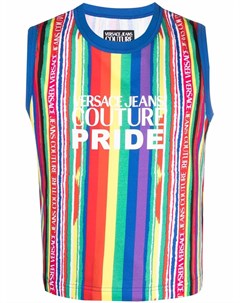 Футболка Pride с логотипом Versace jeans couture