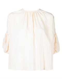 Блузка с объемными рукавами Deveaux