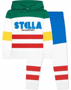 Спортивный костюм в стиле колор блок Stella mccartney kids