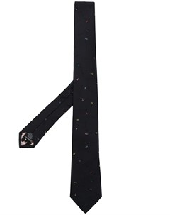 Шелковый галстук с логотипом Paul smith